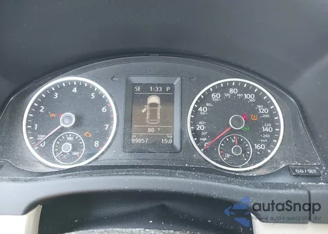 2016 Volkswagen Tiguan Se из США, поврежденный, VIN WVGBV7AX8GW529181